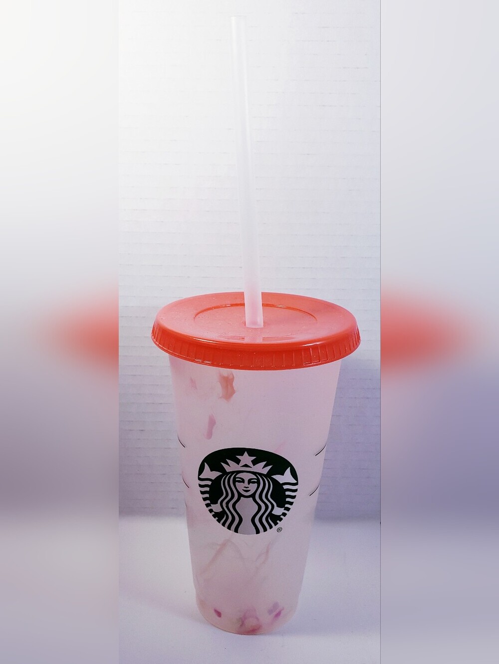 Reusable Classic Collectible Starbucks Cup - Changing Colors With Cold Fluid